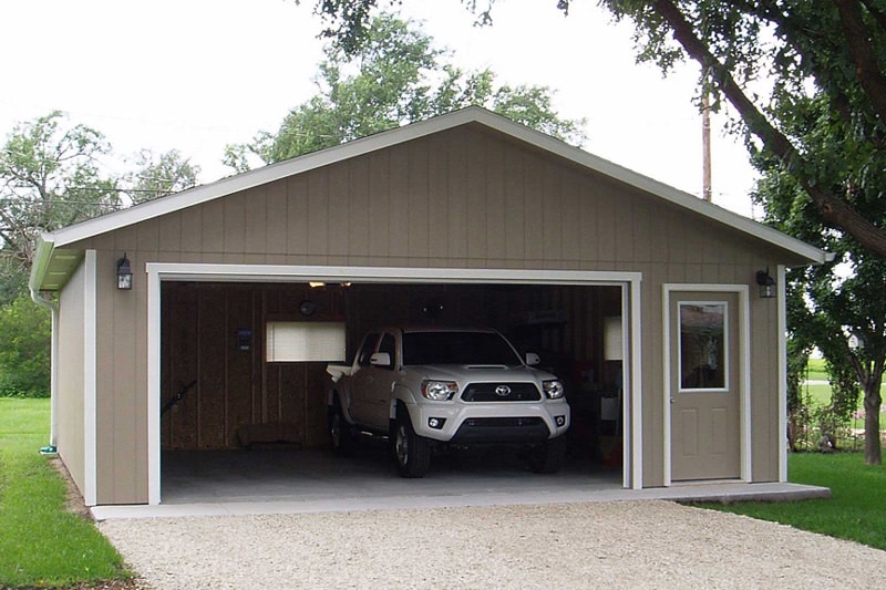 Panel-sided-Garage-for-sale-in-mcpherson-ks - Kansas 